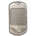 Жетон личный ДМБ (череп в черном берете)