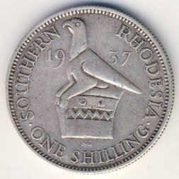 Южная Родезия 1 шиллинг 1937 год