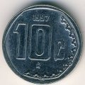 Мексика 10 сентаво 1997 год