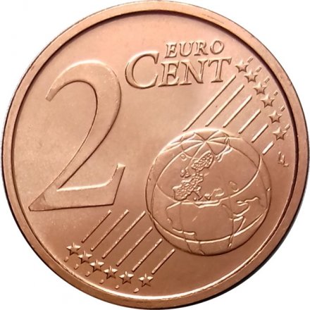 Сан-Марино 2 евроцента 2006 год - Статуя Свободы в городе Сан-Марино UNC