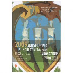Сан-Марино 2 евро 2009 год - Европейский год креатива и инноваций