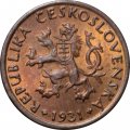 Чехословакия 10 геллеров 1931 год