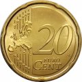 Эстония 20 евроцентов 2011 год UNC