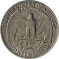 США 25 центов (1/4 доллара) 1989 год - Джордж Вашингтон (P)