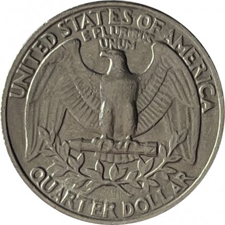 США 25 центов (1/4 доллара) 1989 год - Джордж Вашингтон (P)
