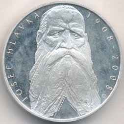 Чехия 200 крон 2008 год - 100 лет со дня смерти Йозефа Главки