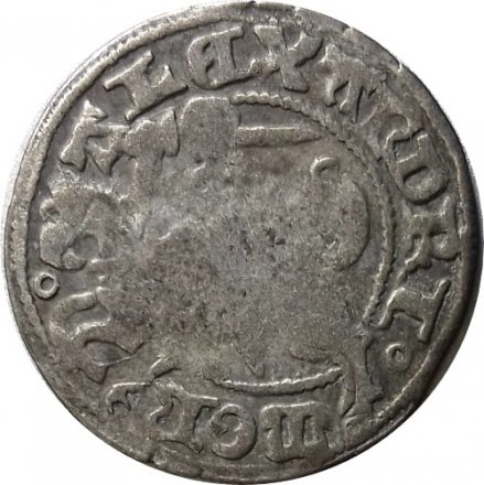 Великое Княжество Литовское (Литва) 1/2 гроша - полугрош 1492-1506 год - F