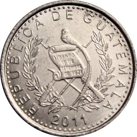 Гватемала 5 сентаво 2011 год