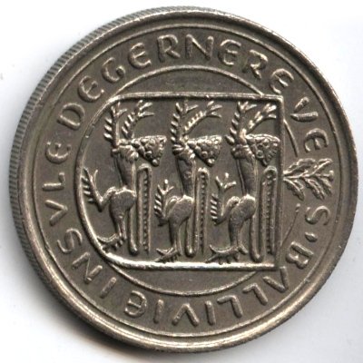 Гернси 10 пенсов 1984 год