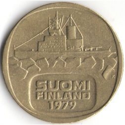 Финляндия 5 марок 1979 год - Ледокол Урхо