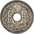 Франция 10 сантимов 1935 год