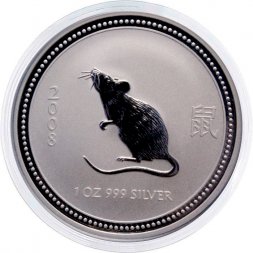 Австралия 1 доллар 2007 год - Год мыши