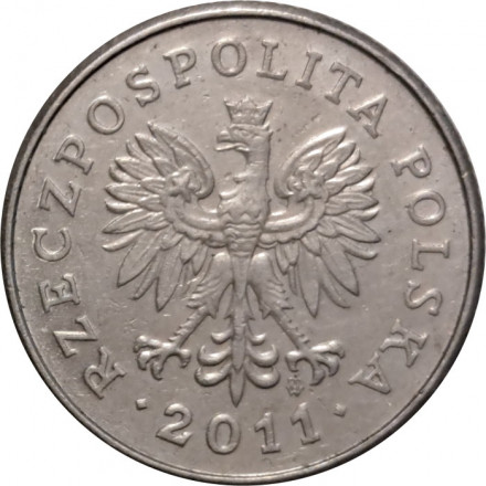 Польша 50 грошей 2011 год