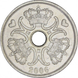 Дания 2 кроны 2006 год