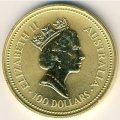 Австралия 100 долларов 1990 год