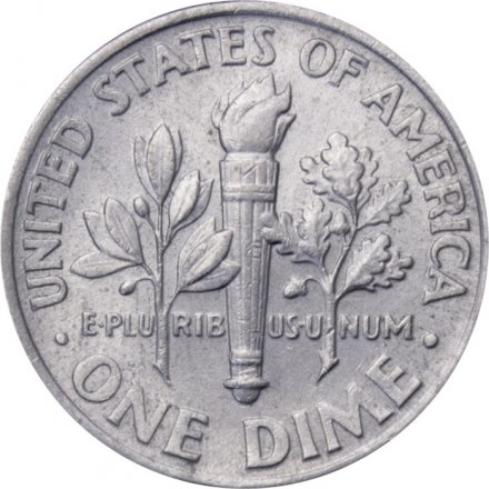 США 1 дайм (10 центов) 2003 год - Франклин Рузвельт (P)