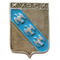 Значок Курск. Герб. Серия &quot;Квадраты&quot;