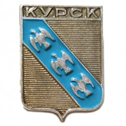 Значок Курск. Герб. Серия "Квадраты"