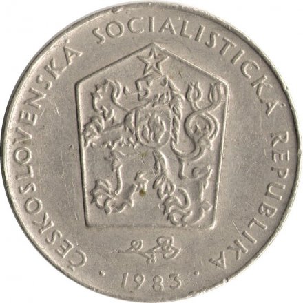Чехословакия 2 кроны 1983 год