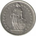 Швейцария 1/2 франка 1979 год