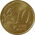 Франция 10 евроцентов 2014 год