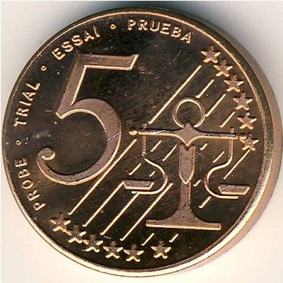 Литва 5 евроцентов 2004 год