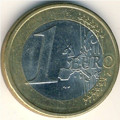 Люксембург 1 евро 2005 год