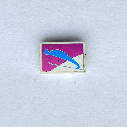 Значок. Лыжный спорт. Прыжки с трамплина 