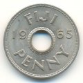 Фиджи 1 пенни 1965 год