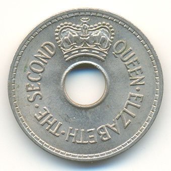 Фиджи 1 пенни 1965 год