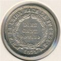 Боливия 10 сентаво 1871 год