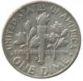 США 1 дайм (10 центов) 1957 год - Рузвельт (D)