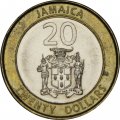 Ямайка 20 долларов 2015 год