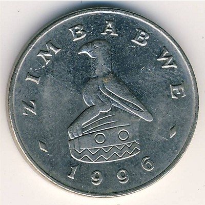 Зимбабве 20 центов 1996 год