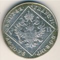 Австрия 7 крейцеров 1802 год