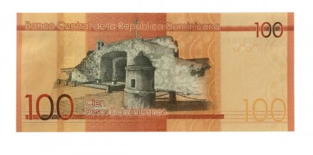 Доминикана 100 песо 2016 года - UNC
