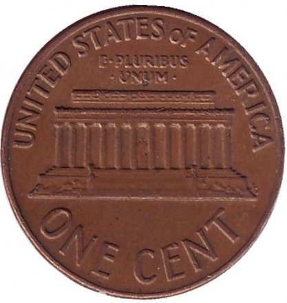США 1 цент 1971 год - Авраам Линкольн (S)