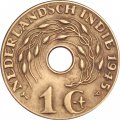 Нидерландская Индия 1 цент 1945 год (P)