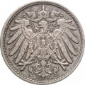 Германия 5 пфеннигов 1909 год (A)