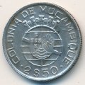Мозамбик 2,5 эскудо 1950 год