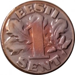 Эстония 1 сент 1929 год