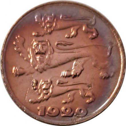 Эстония 1 сент 1929 год