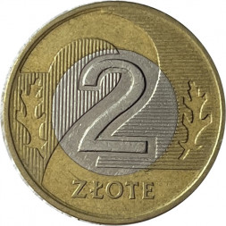 Польша 2 злотых 2015 год