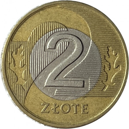 Польша 2 злотых 2015 год