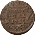Полушка 1735 год Анна Иоанновна (1730 - 1740) - VG