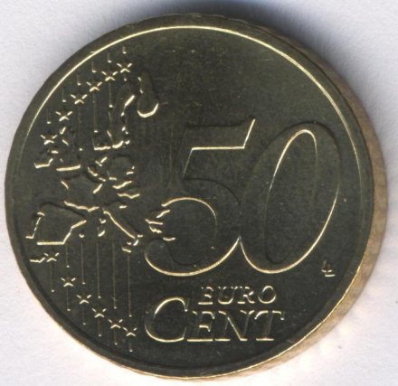 Германия 50 евроцентов 2004 год (A)