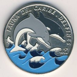 Куба 1 песо 1994 год