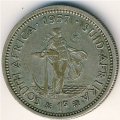 ЮАР 1 шиллинг 1957 год