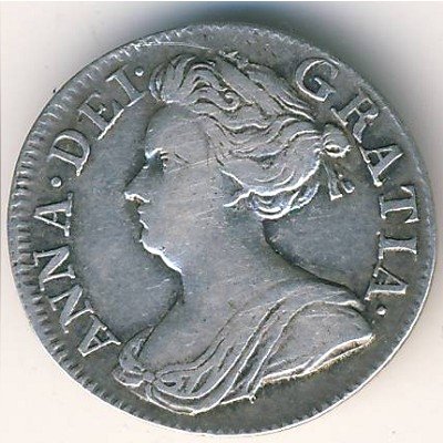 Великобритания 3 пенса 1710 год