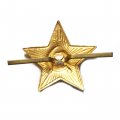 Звезда советская на пилотку (тип 1)